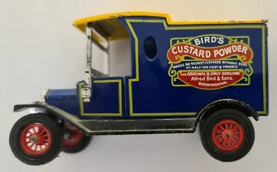 Lesney 1912 Ford T Vintage BIRD’S Custard Powder Delivery Van Matchbox Models - Image 1 of 4