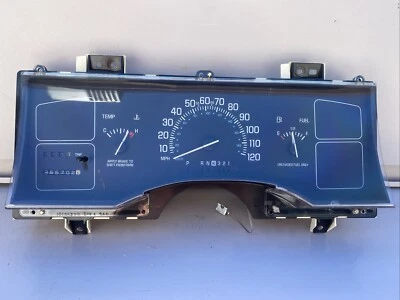 1994 - 1996 年别克 Roadmaster 速度计集群 ID 16201334 94-96 原始设备制造商 — 第 1/4 张图片