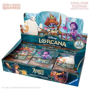 Lorcana - Series 6 - Azurite Sea SEALED Booster Box of 24 Packs - Picture 1 of 2