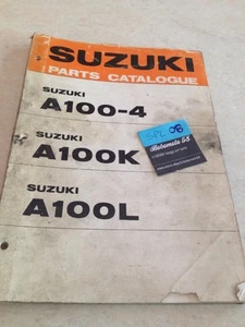 Suzuki A100 A100-4 A100 K L A 100 Parts List Catalogue Spare Parts Ed.73 - Picture 1 of 9