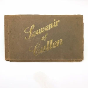 Souvenir of Cullen, Scotland c. 1920 Album of Views Banffshire, Scottish village - Imagen 1 de 7