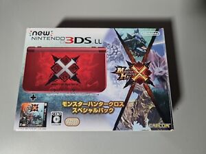 CONSOLE NINTENDO 3DS LL XL EDITION MONSTER HUNTER X JAPAN LIMITED
