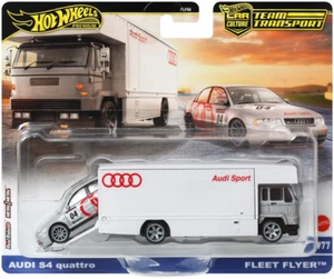 Hot Wheels Premium Team Transport AUDI S4 quattro + FLEET FLYER - Bild 1 von 1