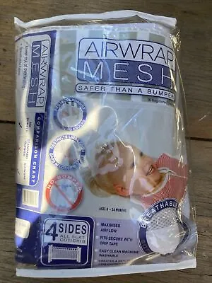 Airwrap Mesh Cot Liner 4 Sides • 29.90$