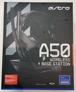Astro A50 Wireless + Base Station Over Ear Headset - Open Box - Free Shipping! - Picture 1 of 8