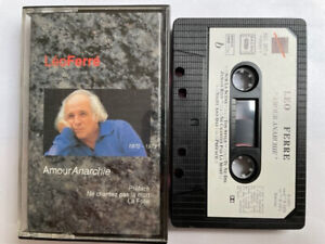 leo ferre amour anarchie cassette audio tape c12