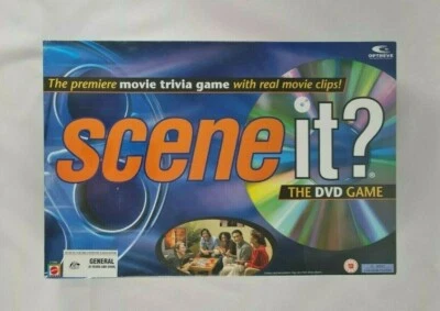 New - Mattel 2004 Scene It? The DVD Game The Premiere Movie Trivia Board Game  - Image 1 of 4