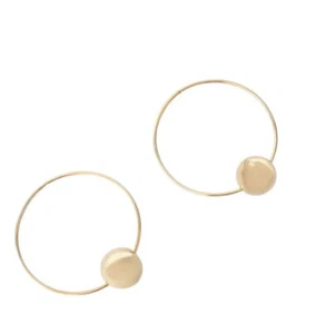 Lucedeimieiocchi Orecchini bulle cerchio Argento 925 e - Foto 1 di 2