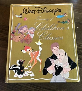 Walt Disney’s Treasury Of Children’s Classics 1978 Book Hardcover 17 Stories - Picture 1 of 8