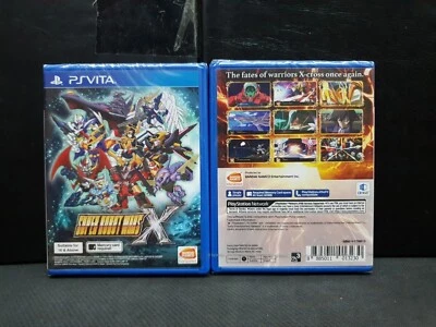 (ASIA ENGLISH VERSION) PS VITA Super Robot Wars X / SRW X (Brand New) - Image 1 of 4