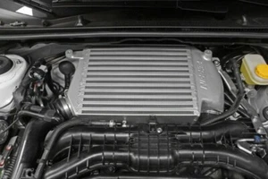 Perrin Performance Top Mount Intercooler Silver For Subaru 2015-2021 WRX - Picture 1 of 10