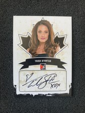 2011 In The Game Canadiana Trish Stratus Autograph