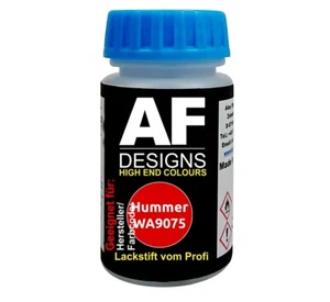 Lackstift für Hummer WA9075 Torch Red schnelltrocknend Tupflack Autolack - Bild 1 von 3