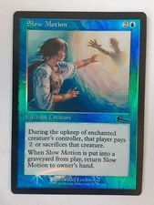 Slow Motion - NM Foil - Magic the Gathering MTG - Urza's Legacy M-160