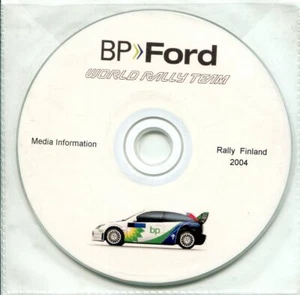 FORD FOCUS WRC BP RALLY FINLAND 2004 MEDIA PRESS INFORMATION CD - Picture 1 of 1