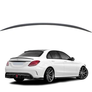 Alerón trasero Mercedes-Benz Clase C W205 Sedán 2015-2018 Negro Brillo - Imagen 1 de 11
