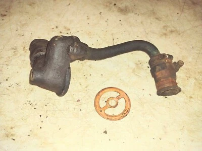 Cockshutt 30 Tractor Buda  engine motor water tube An Brass Gasket  - Image 1 of 4