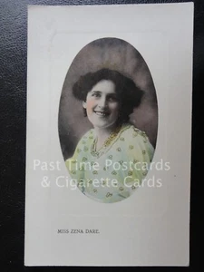 Old RPPC Actress: Miss Zena Dare - Picture 1 of 1