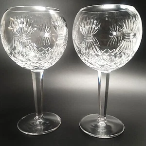 2 WATERFORD Kristall MILLINNEUM Wohlstand Weingläser MASTER CUTTER HANDSIGNIERT - Bild 1 von 9