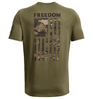 UA Freedom Flag Camo T-Shirt Under Armor Size 3X