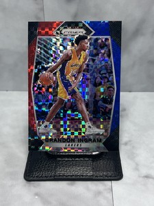 2017-18 Panini Prizm Prizms Red White and Blue #284 Brandon Ingram