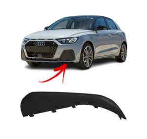 FOR AUDI A1 18- NEW FRONT BUMPER SPOILER LEFT N/S 82A807061 9B9 - Picture 1 of 7