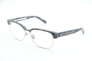 NEW MORGENTHAL FREDERICS ADRIAN 815 BLUE SILVER AUTHENTIC EYEGLASSES 56-17 - Picture 1 of 3