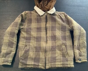 Nike 6.0 Boys Plaid Zip Up Hoodie Line Jacket Size XL 18-20 - Picture 1 of 22