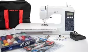 Máquina de coser computarizada Jaguar 200SQ, 200 puntadas, 9 ojales, incluye - Imagen 1 de 9