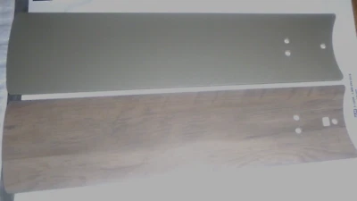 Grantway Replacement Parts 48" Brushed Nickel Ceiling Fan - Reversible Fan Blade - Image 1 of 2