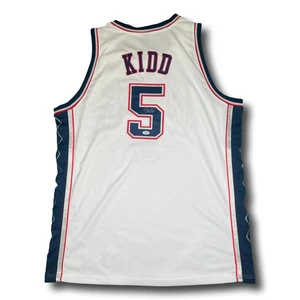 Jason Kidd Autographed New Jersey Nets Adidas Authentic Jersey PSA/DNA Authentic - Picture 1 of 6