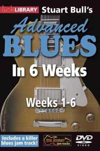 LICK LIBRARY Stuart Bull's ADVANCED BLUES IN 6 WEEKS Guitar Lesson 6 Video DVD - Picture 1 of 7