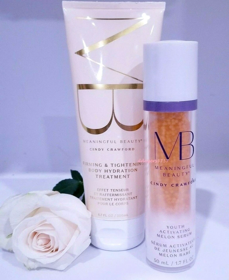 Suero activador de melón Meaningful Beauty Youth 1,7 OZ + cuerpo reafirmante 6,7 ¡NUEVO! Foto 1 de 3