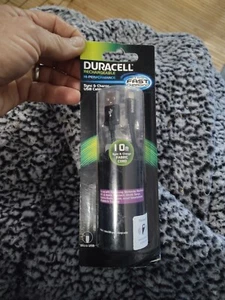 New Duracell Sync And Charge USBFabric Cord for Samsung and more ~ 10FT ~ PRO440 - Picture 1 of 2