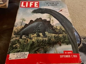 LIFE MAGAZINE SEPTEMBER 7, 1953 TWO BILLION YEARS OF EVOLUTION VERY GOOD COND. - Picture 1 of 1