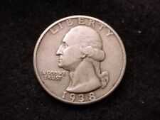 1938-S WASHINGTON QUARTER GREAT KEY DATE COIN!!    #595