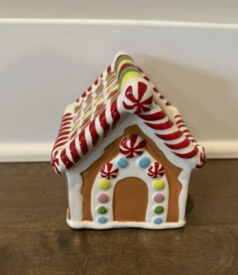 Boston Warehouse 2006 Gingerbread House Dip Bowl Set repuesto (sin esparcidor) Foto 1 de 4