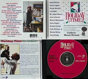 GO-GOs -BELINDA CARLISLE+VA *VG+* 'HOLIDAY TIME' 1992 US WALMART EXCLUS CD - Picture 1 of 1
