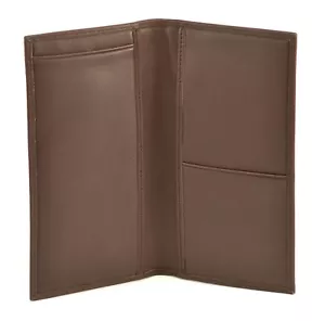 New Leather Checkbook Cover. USA Soft Touch Cowhide Leather. Style #108 - Picture 1 of 6