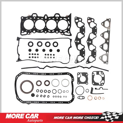 Head Gasket Set Fit for 1990-1995 Honda Civic Del Sol EX VX Si 1.6L L4 GAS SOHC  - Image 1 of 4