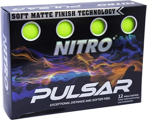 Nitro Pulsar Box Golf Balls (Pack 12) - Picture 1 of 3