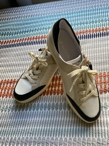 Remonte Fab Ladies Sneakers In Wte/ Navy 43. Worn Once - Picture 1 of 10