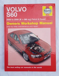 Volvo S60 Haynes Owners workshop manual 2000 to 2009 - Picture 1 of 2