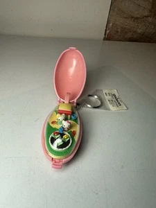 Hello Kitty VINTAGE Garden 1994 Keychain RARE Manga Anime USA SELLER Import Pink - Picture 1 of 8