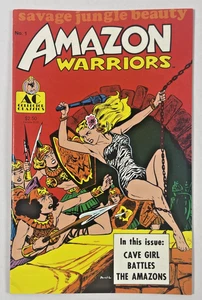 Amazon Warriors #1 Comic 1989 AC Comics - Cave Girl - Nyoka - Bob Powell - Bild 1 von 3