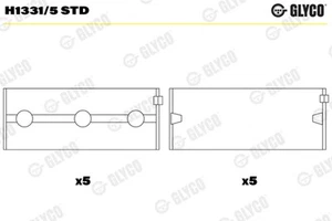 Cuscinetto albero motore GLYCO H1331/5 STD per JUSTY LIANA SUZUKI SX4 SEDICI FIAT 16V 2 - Foto 1 di 5