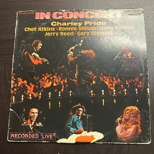 In Concert with Charley Pride Vinyl 2 X LP 1975 (RCA Victor CPL2 1014) - Picture 1 of 6