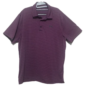 Camisa Polo Under Armour Hombres XL Rayas Calce Suelto Manga Corta Heatgear - Imagen 1 de 14