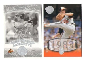 2004 UD Legends Timeless Teams - Baltimore Orioles '83 Team Set - Imagen 1 de 2