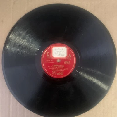 Harry James, 78 rpm, V, I Remember You, Columbia 36518 - Image 1 of 2